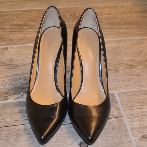 nine west 2 inch pumps